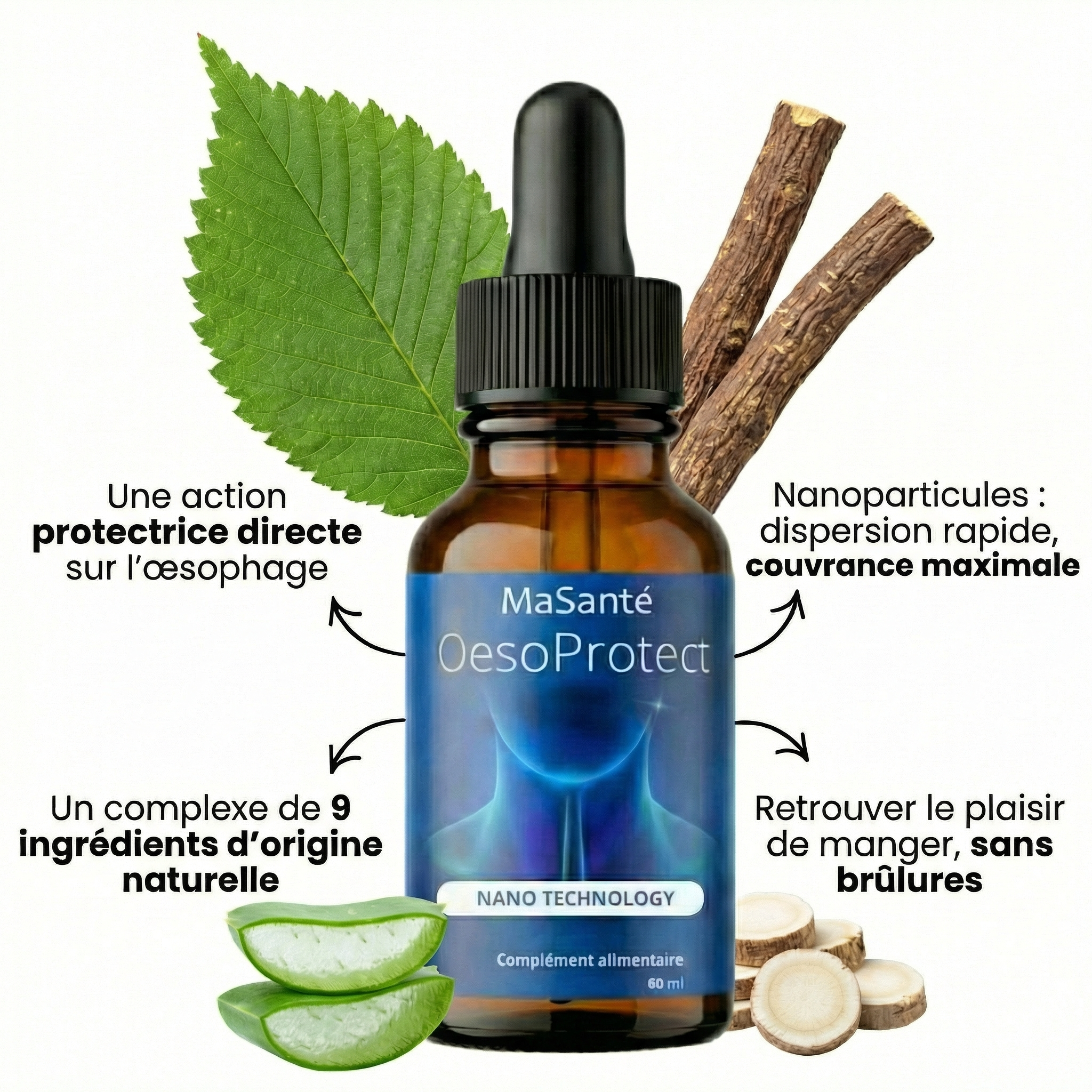 OesoProtect : les gouttes N°1 contre les inconforts digestifs